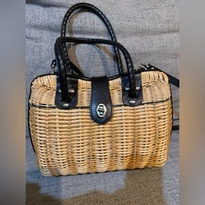Patricia Nash Lucena Wicker Satchel